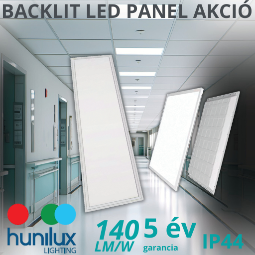 Hunilux - Backlit LED panel akció